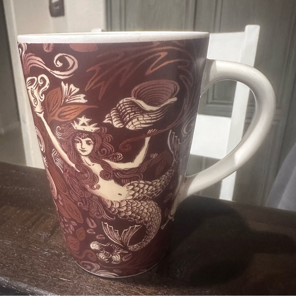 Starbucks Vintage Mermaid Siren Split Tail 35th Anniversary Coffee Mug 2006 - Picture 1 of 7